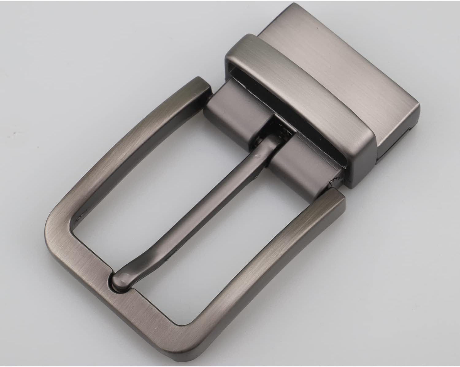 1.1 Inches to 1.5 Inches Belt Buckle 28mm to 38mm Single Prong Square Belt Buckles for Women Men