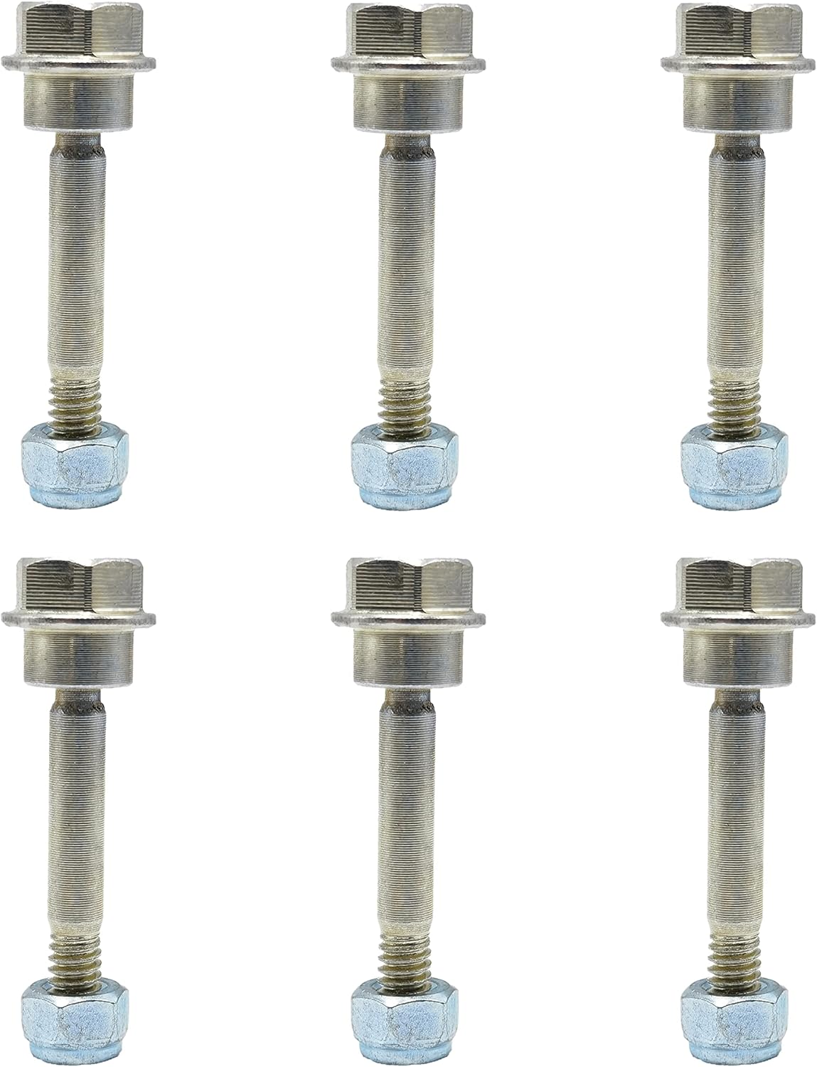 (Set of 6) 588077501 Snow Blower Shear Pin Bolt & Nut fits for Husqvarna 532179828 532187494 532188243 532192090 588077501 601001986 AYP 192090 ST2109 ST230