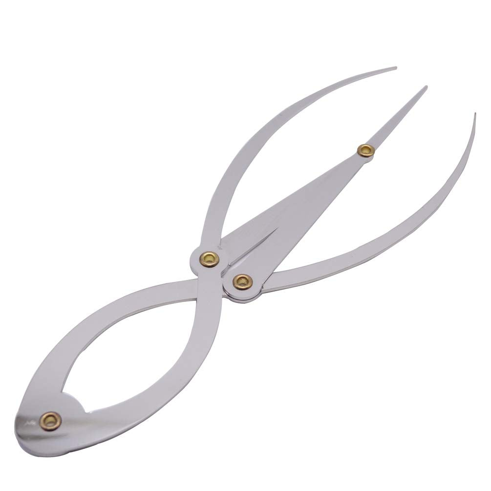 Golden Mean Calipers Golden Ratio Calipers Stainless Steel Eyebrow Ruler 1:1.618 Measure Tool for Tattoo Makeup