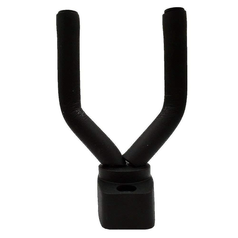 Guitar Hanger Wall Mount 5-Pack Black with Screws Compatible with Guitars