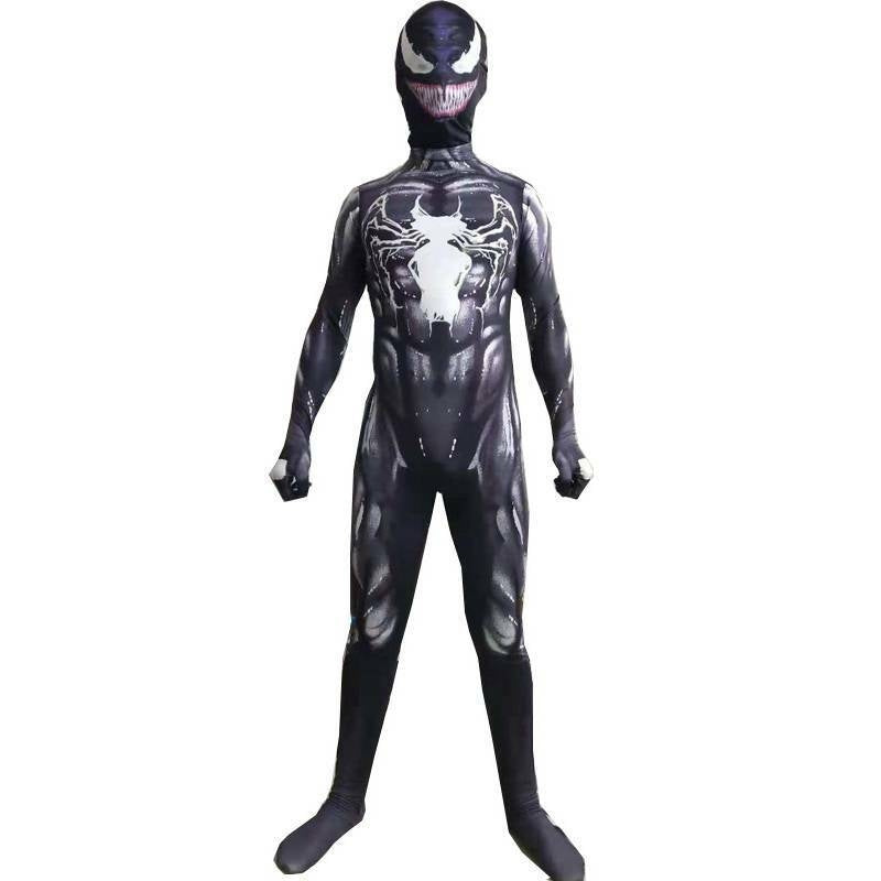 Venom Superhero Costume Jumpsuit for Children Age 9-10 Years