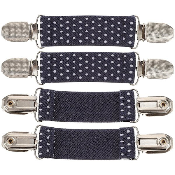 Kids Mitten Clips 4-Pack, Non-Slip Winter Glove Holders for Kids, Compatible with Jarx