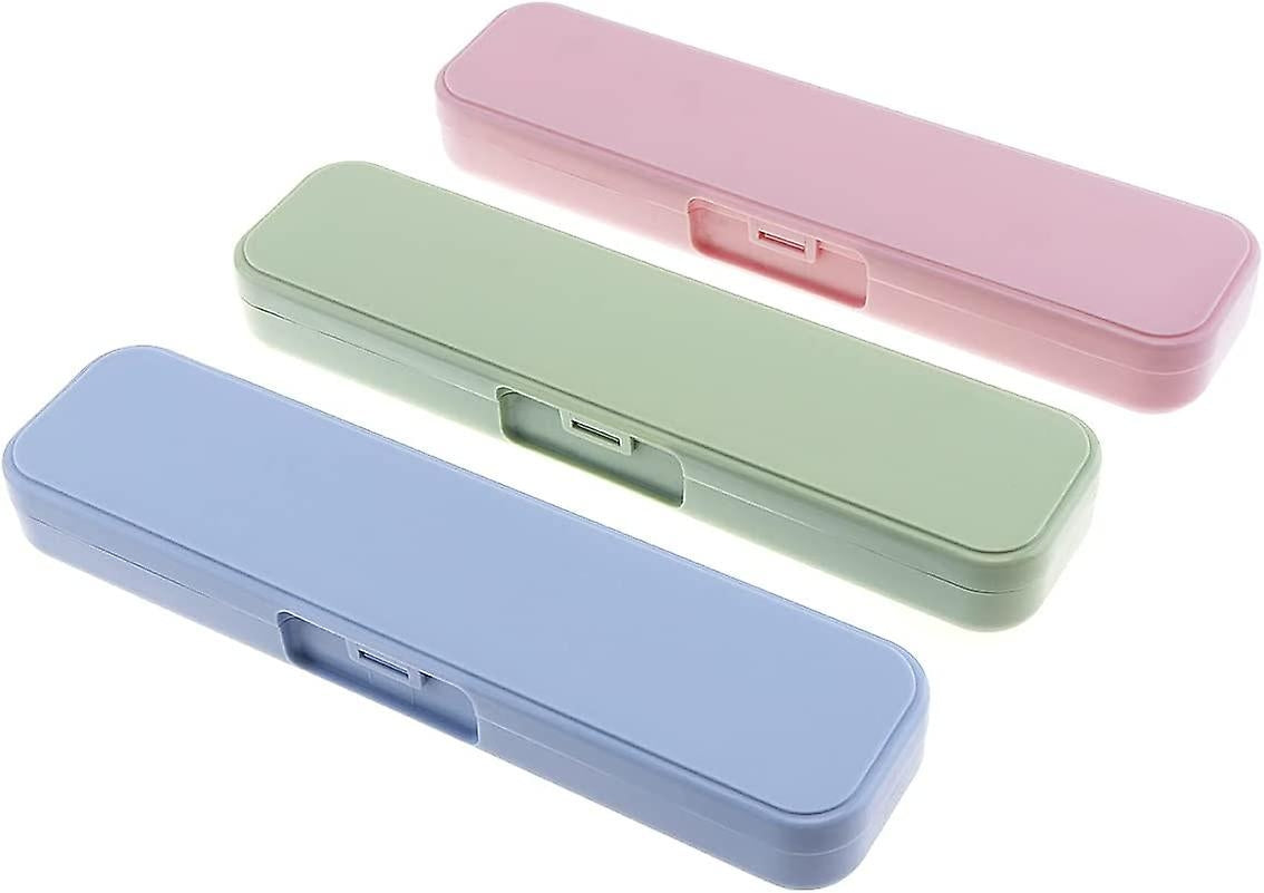 Portable Cutlery Box - Set of 3, Perfect for Camping, Traveling and More (Multicolor)