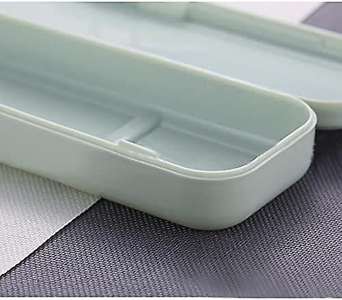 Portable Cutlery Box - Set of 3, Perfect for Camping, Traveling and More (Multicolor)