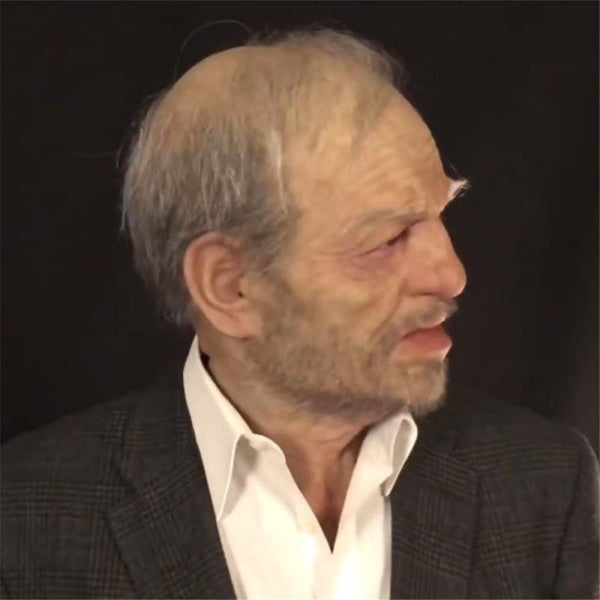 Halloween Mask Realistic Old Man Latex Party Cosplay Mask Props 1