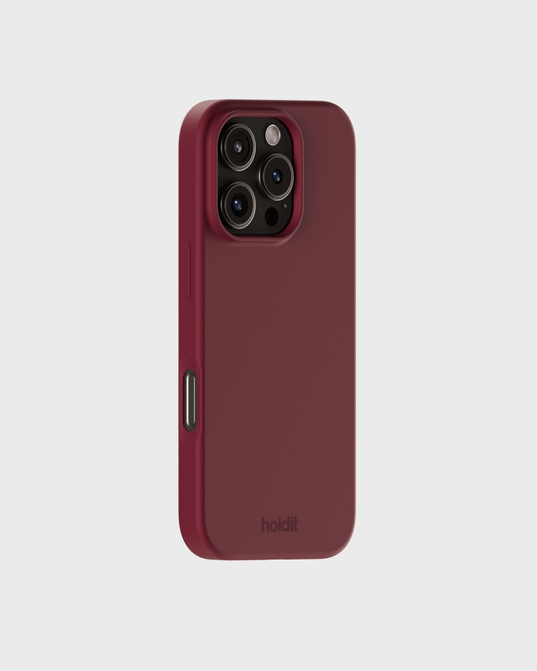 holdit iPhone 16 Pro Max Mobile Case Silicone Red Velvet_max