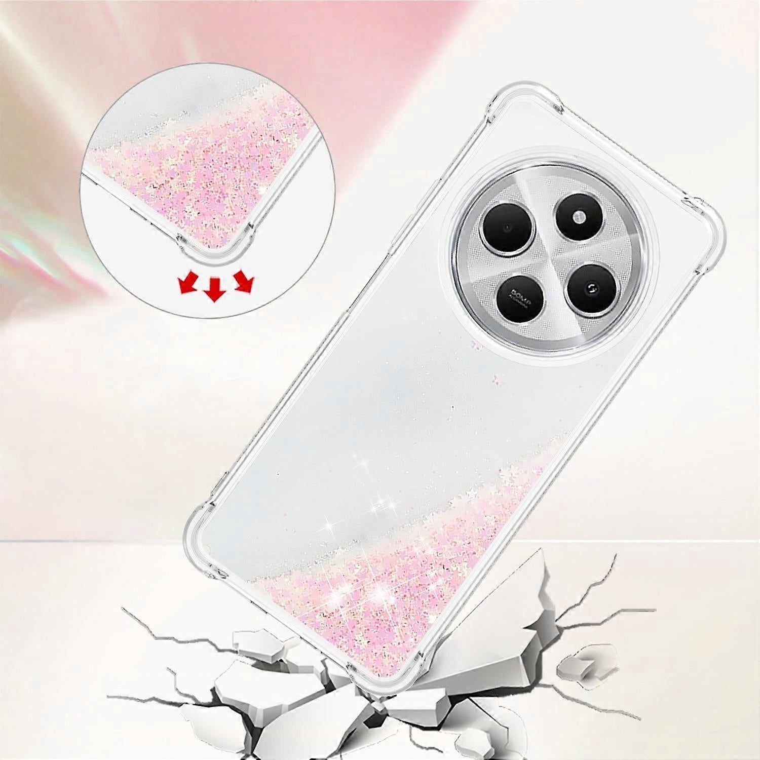 Xiaomi Redmi 14C 4G Mobile Case, Compatible with Xiaomi, Perfect Pink Pentagram Max Pink