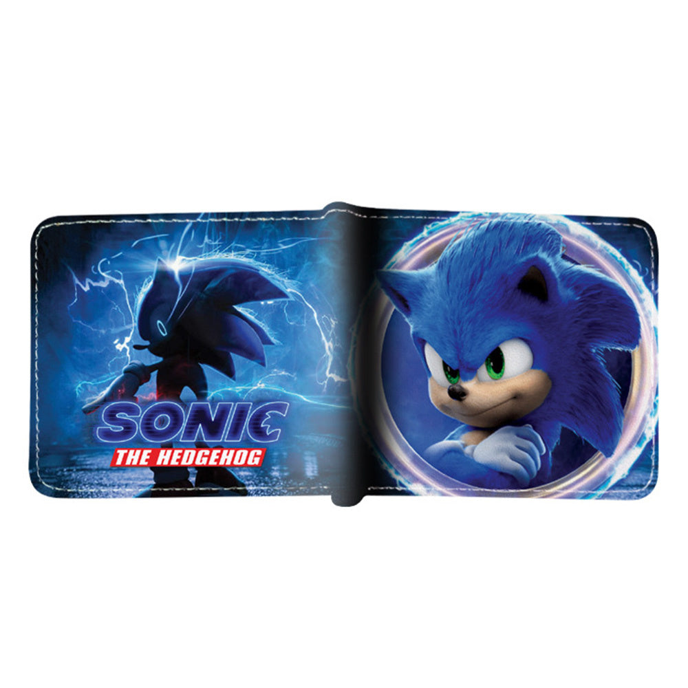Sonic The Hedgehog Wallet Kids Boys Girls Case Wallet D