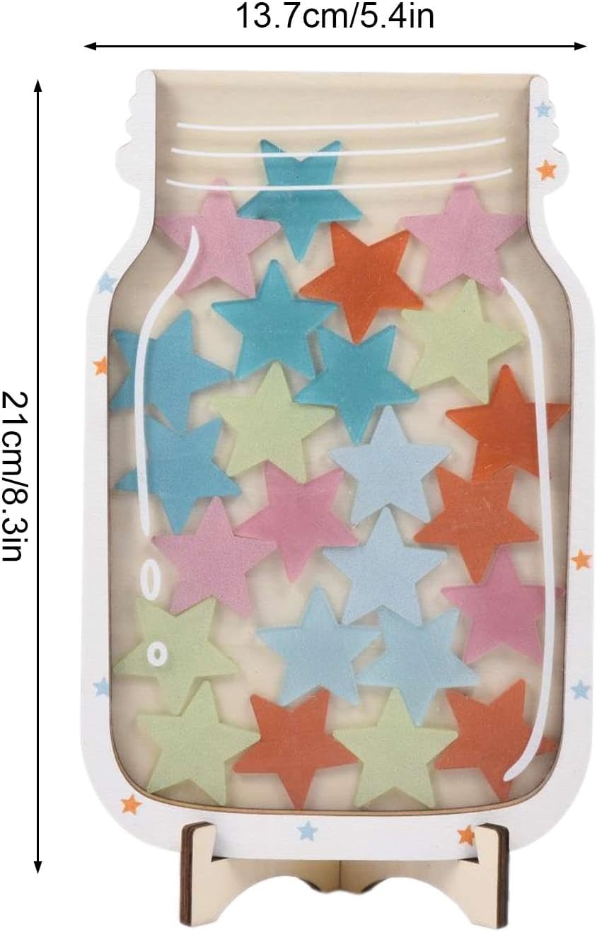 Star Reward Jar and Dinosaur Reward Board with Positive Behavior Chart for Classroom Management