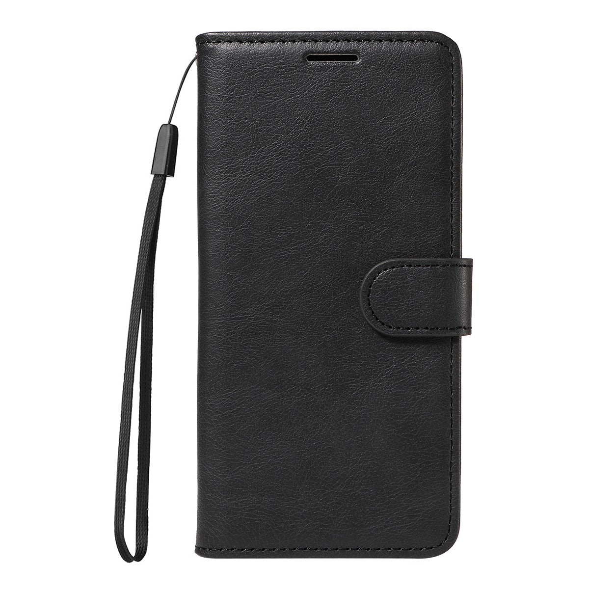 Xiaomi Redmi A5 4G Leather Wallet Case with Card Slots, PU Leather Cover, MGF Black Color, Compatible with Xiaomi