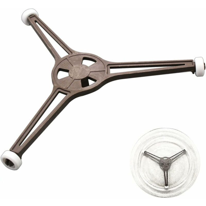 Triangle Shaped Tray, Microwave Tray Holder Stand, Microwave Oven ROtating Ring, For 24.5Cm Microwave Parts Flat Glass