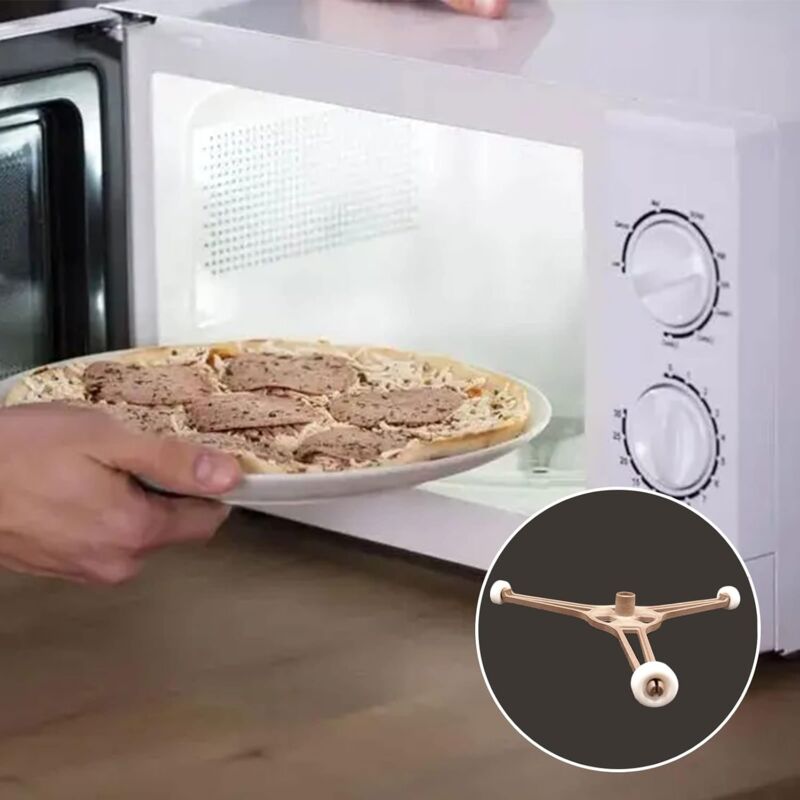 Triangle Shaped Tray, Microwave Tray Holder Stand, Microwave Oven ROtating Ring, For 24.5Cm Microwave Parts Flat Glass