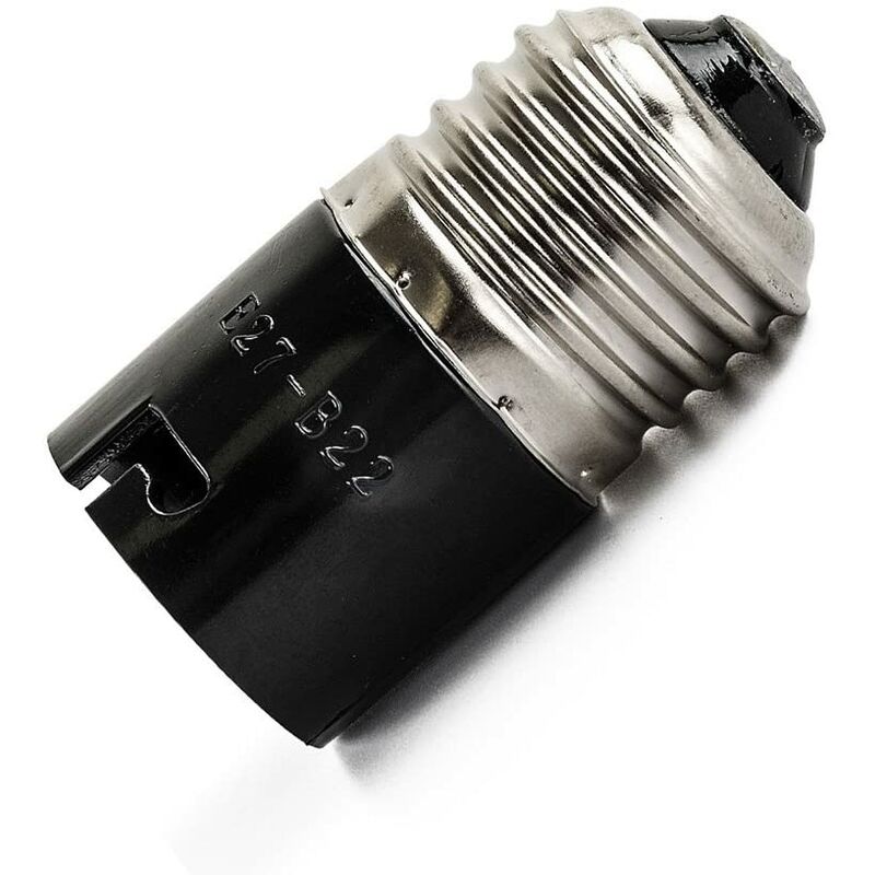 E27 To B22 Bulb Adapter Converter, Fineled E27 Edison To B22 Bayonet Bulb Base Converter (3 Pack)