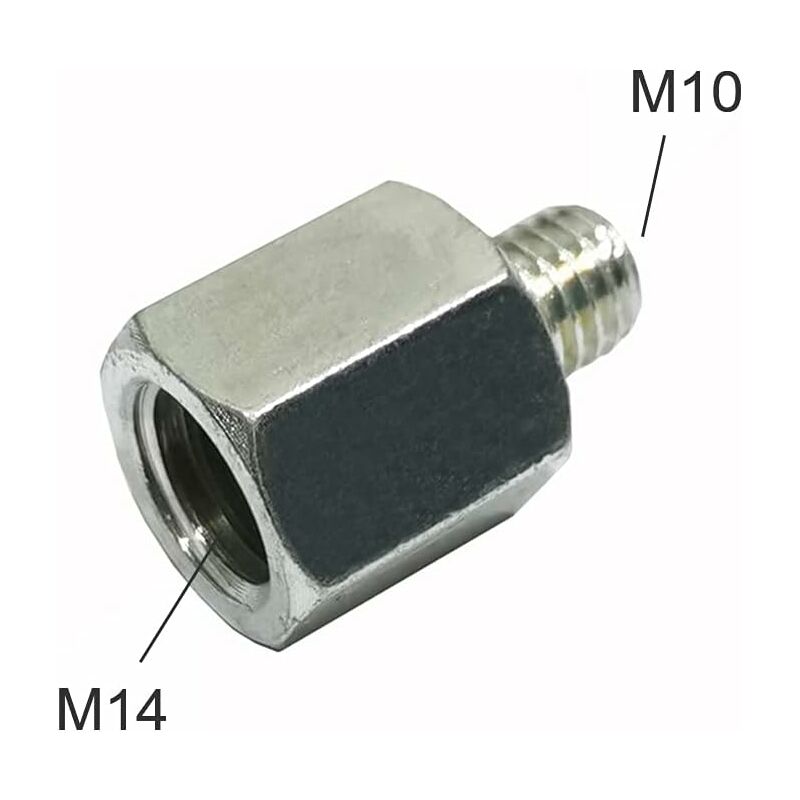 M10 M14 Adapter Angle Grinder Polisher Thread Drill Bit Interface Converter Connector Power Tools Accessories
