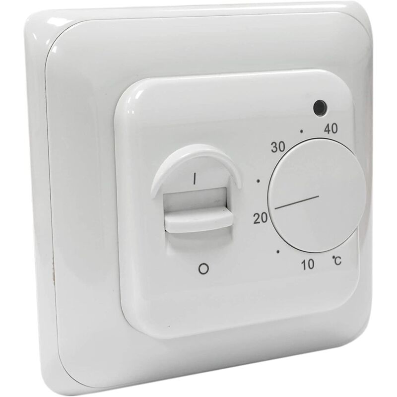 Manual Electric Underfloor Heating ROom Thermostat With Sensor Ac 220V 16A, Mechanical Underfloor Heating Thermostat