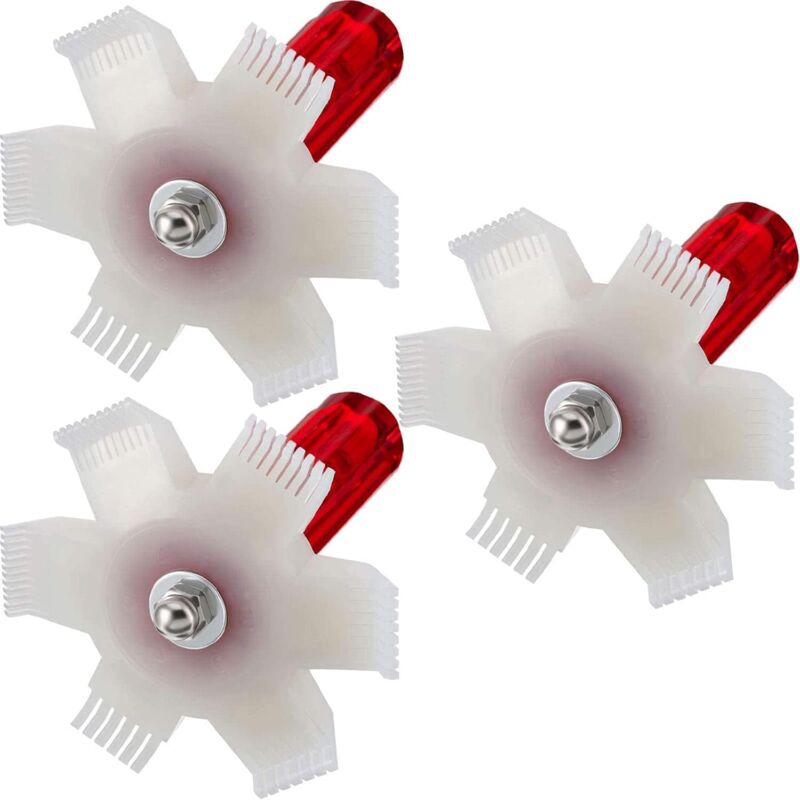 Condenser Fin Rectifier Ac Fin Comb Air Conditioner Radiator For Cleaning Radiator Evaporator (3 Sets)