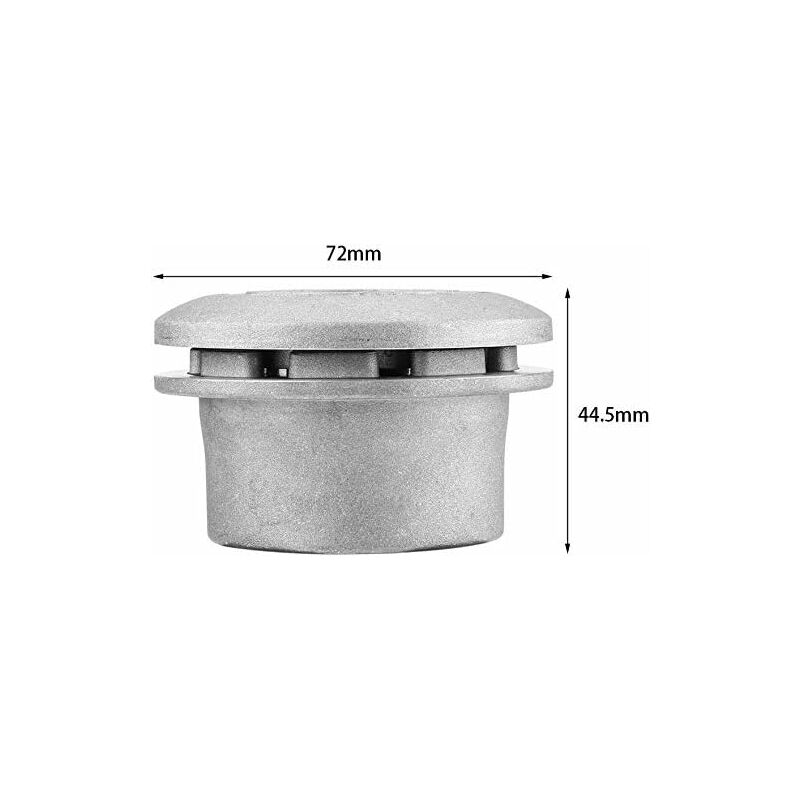 Universal Aluminum Brush Cutter Head Replacement Brush Cutter Heads String Set Lawn Trimmer Attachment Power Tools