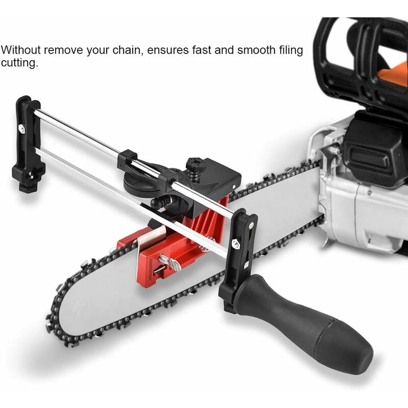 Chainsaw Chain Sharpener - Bar Mounted Manual Chainsaw Sharpener Tool Guide Ranking