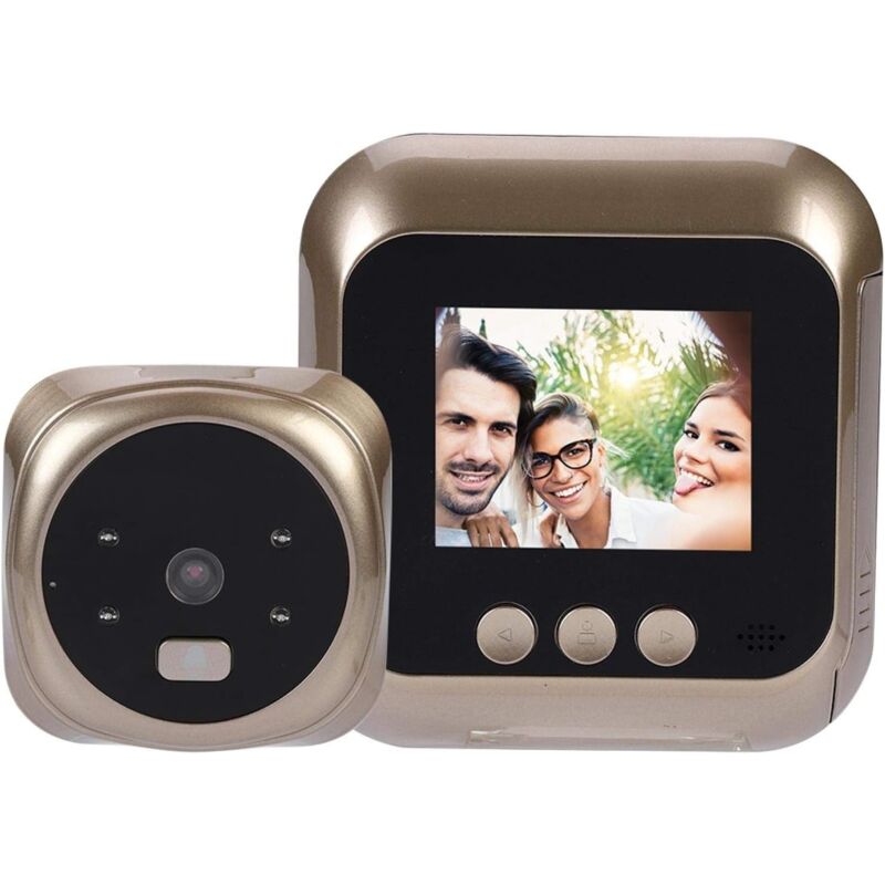 Door Viewer 2.4 Inch Hd Display Screen Smart Home Doorbell Security Camera Electronic Door Viewer For Home Surveillance