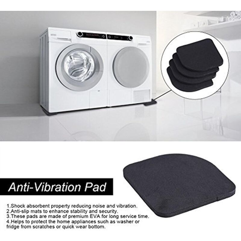 Parts Anti-Vibration Pads Universal Rubber Silent Pads For Washing Machine Refrigerator Home Appliance
