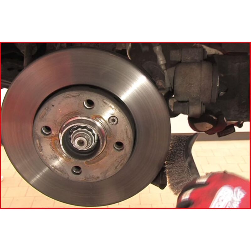 Automotive And Heavy Goods Vehicles - Wire Brush For Drum Brakes, Stainless Steel Bristles, 250 Millimeters