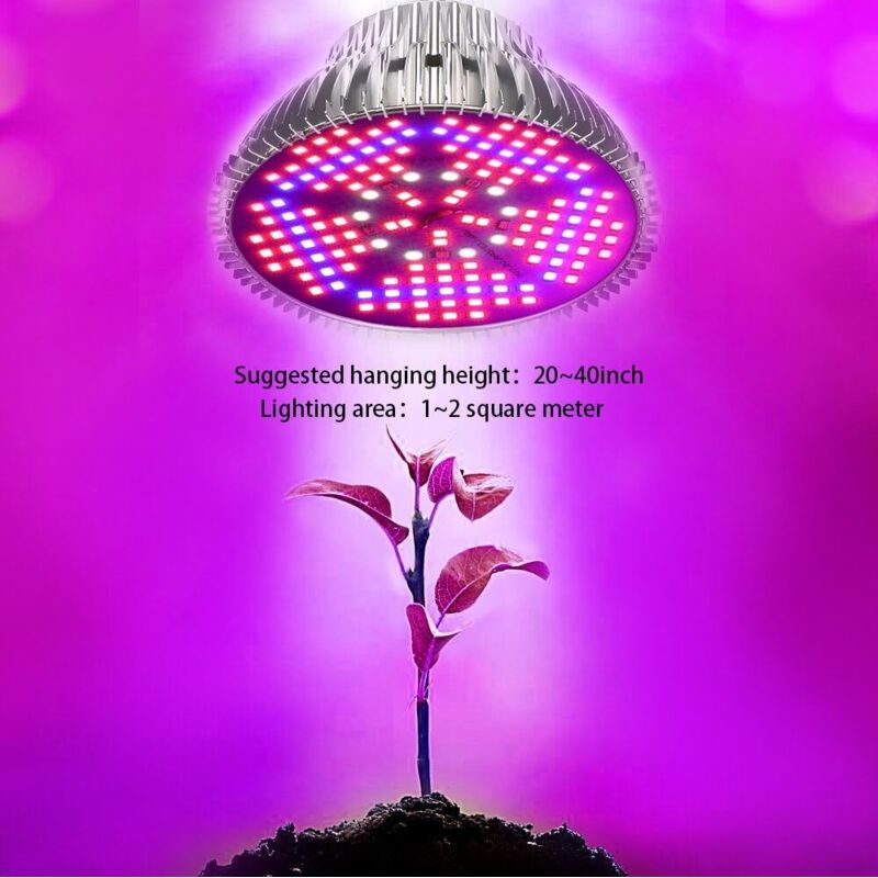 300W E27 Full Spectrum LED Grow Light Bulb Indoor Plant Grow Lamp For Greenhouse Garden