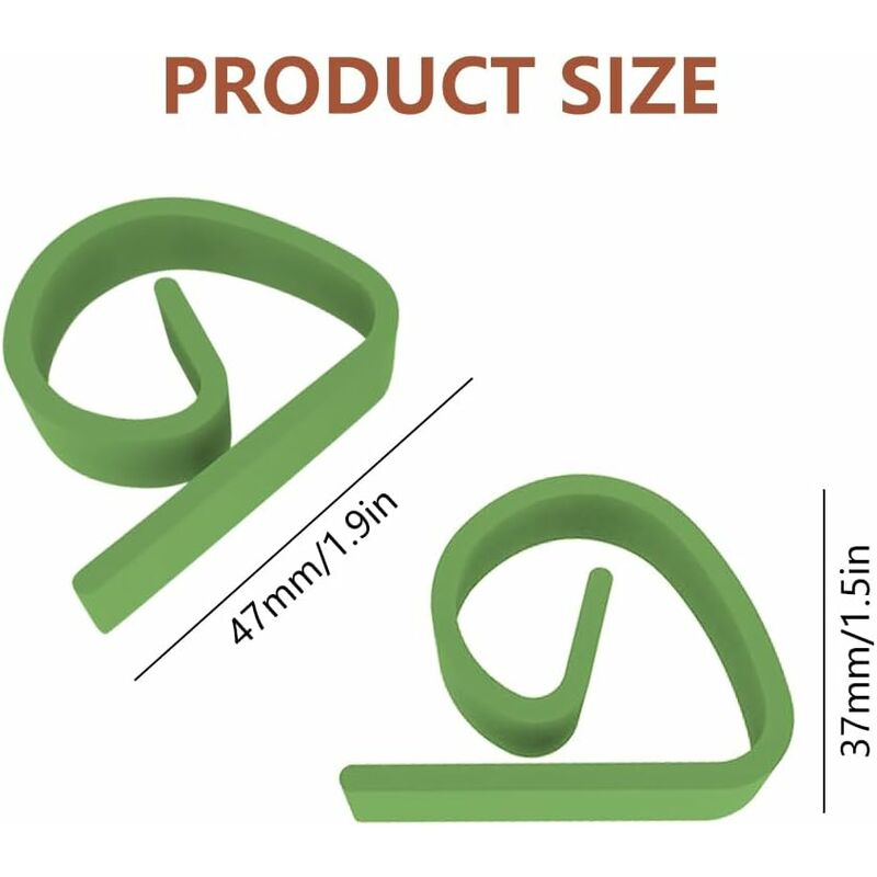 8-Piece Garden Tablecloth Holder, Thick Tablecloth Holder, Tablecloth Holder, Green