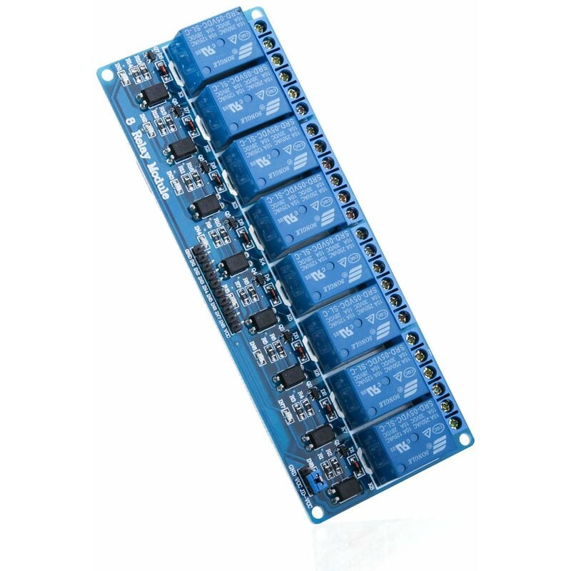 8 Channel 5V Dc Relay Module With Optocoupler 8-Channel Relay Module For Mega 1280 Dsp Arm Pic Avr Stm32 Raspberry Pi