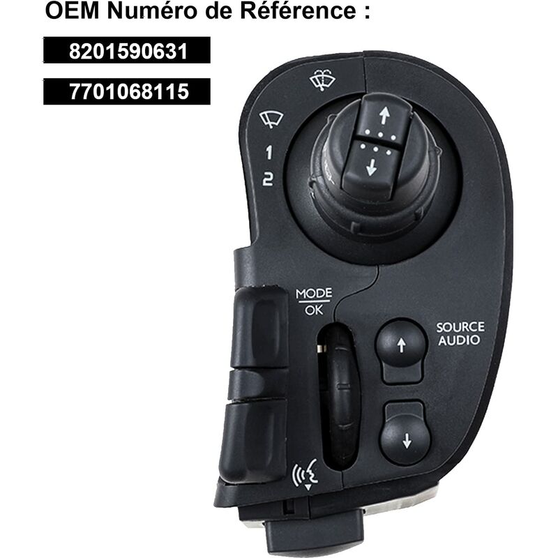 Comodo Wiper For Clio 3 Modus Kangoo 2 Radio Control Turn Signal 7701068115 8201590631