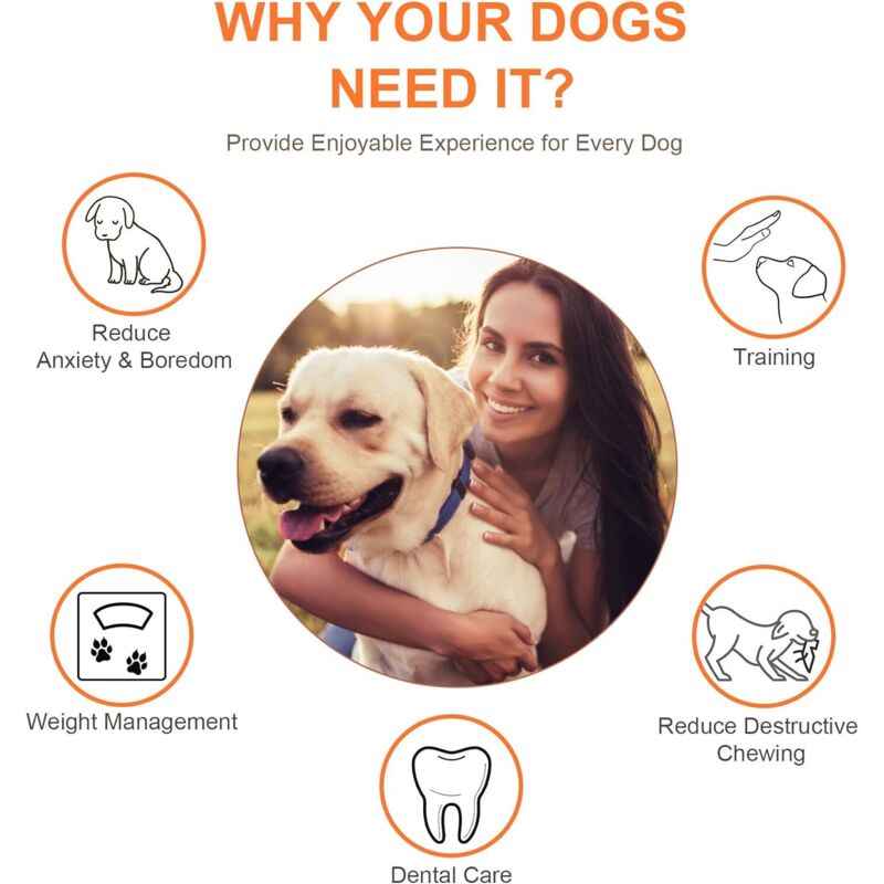 2 pcs Dog Chew Toys, Durable Rubber Ring Dog Toy, Dog Teeth Cleaning Toy For Large And Medium Dogs