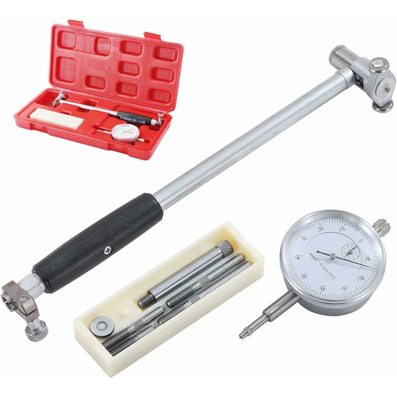 Bore Gauges, 50-160Mm Metric 0.01Mm Accuracy Dial Bore Diameter Indicator Engine Cylinder Internal Hole Milling