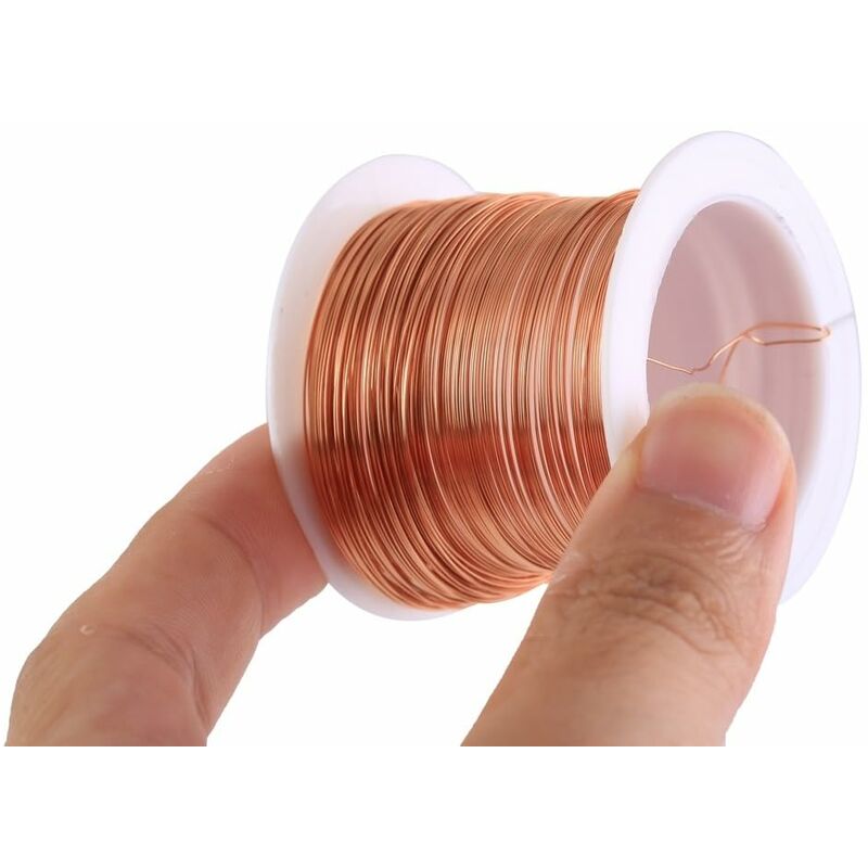 Copper Coil, 0.3Mm 20M Enameled Copper Magnet, Enameled Coil For Repairing Magnetic Winding Welding Connections