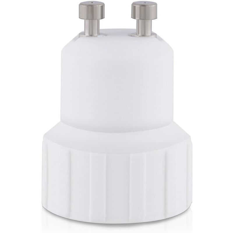 4X Socket Adapter - Gu10 To E14 Socket Converter - Bayonet Base Lamp Holder Adapter For LED Halogen Bulb