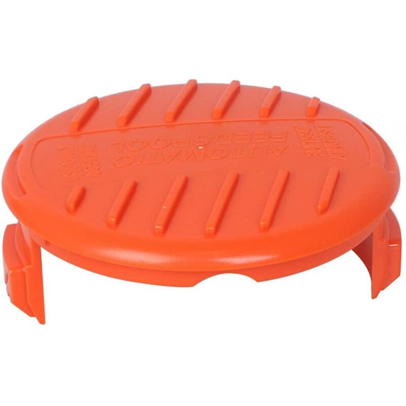 4 pcs Spool Caps + 4 pcs Springs Replacement Parts Accessories Compatible With Black+Decker Rc-100-P String Trimmers