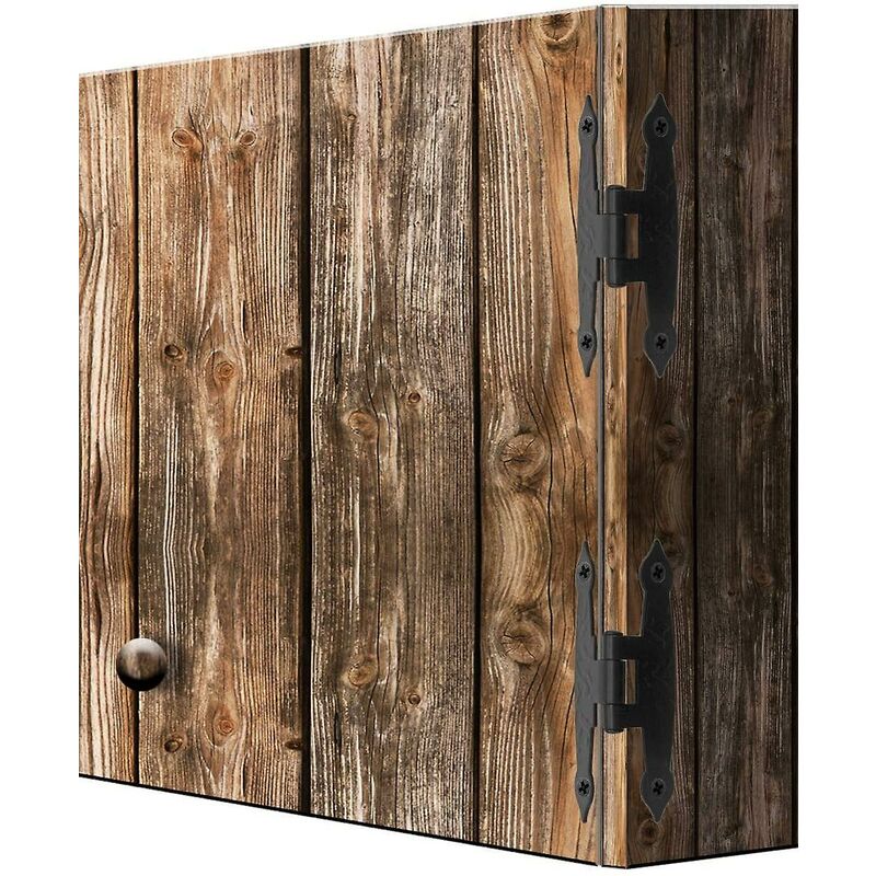 6 pcs Antique Metal Hinges For Cabinets, Cupboard Doors, Chests, Crates Retro Country House Style 65 X 34Mm