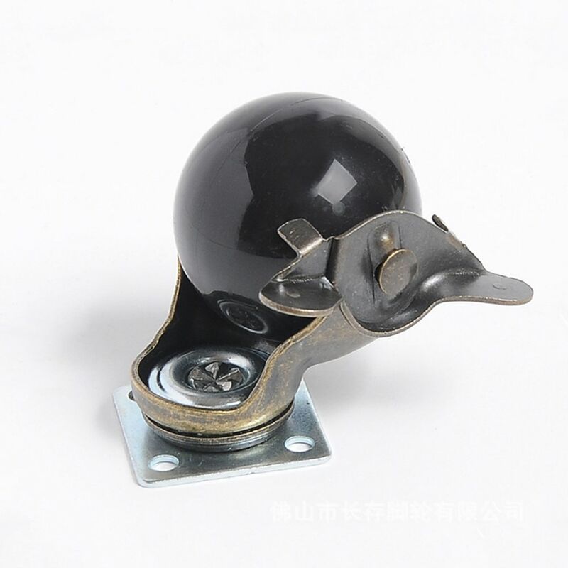 4 pcs Furniture Leg Caster Wheels (1.5Inch (40Mm) - With Brake)