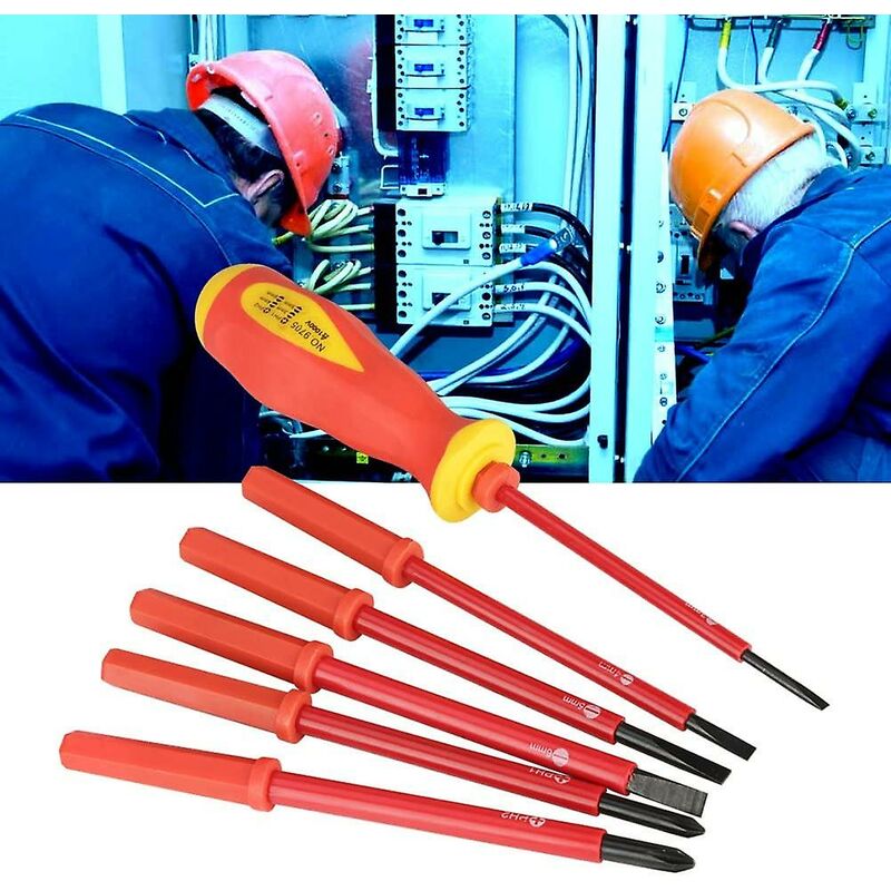 Cross Environmental Insulation Electrician Screwdriver, For Home Repairs, For Construction Workers, For Electricians