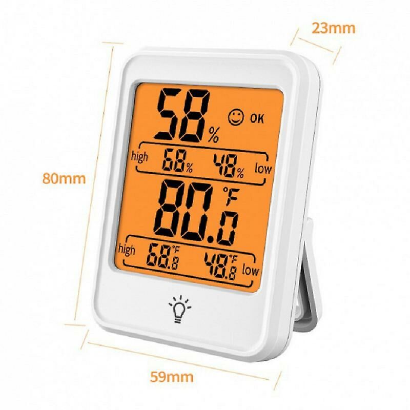 ROom Thermometer Digital Indoor Thermometer Hygrometer, Mini Temperature Monitor And Hygrometer For Home Office Air
