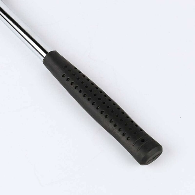 Rubber Hammer Double Head Mounting Hammer Double Sided Mallet Diameter 35 Mm Aluminium Hammer Tools Repair Kit (Black)