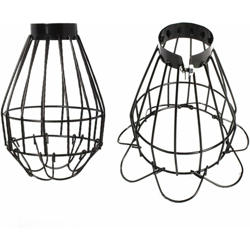 Reptile Heat Lamp Cover, Reptile Heat Lamp Shade - Wire Reptile Heater Guard, Anti-Scald Lamp Mesh Cover For Terrarium