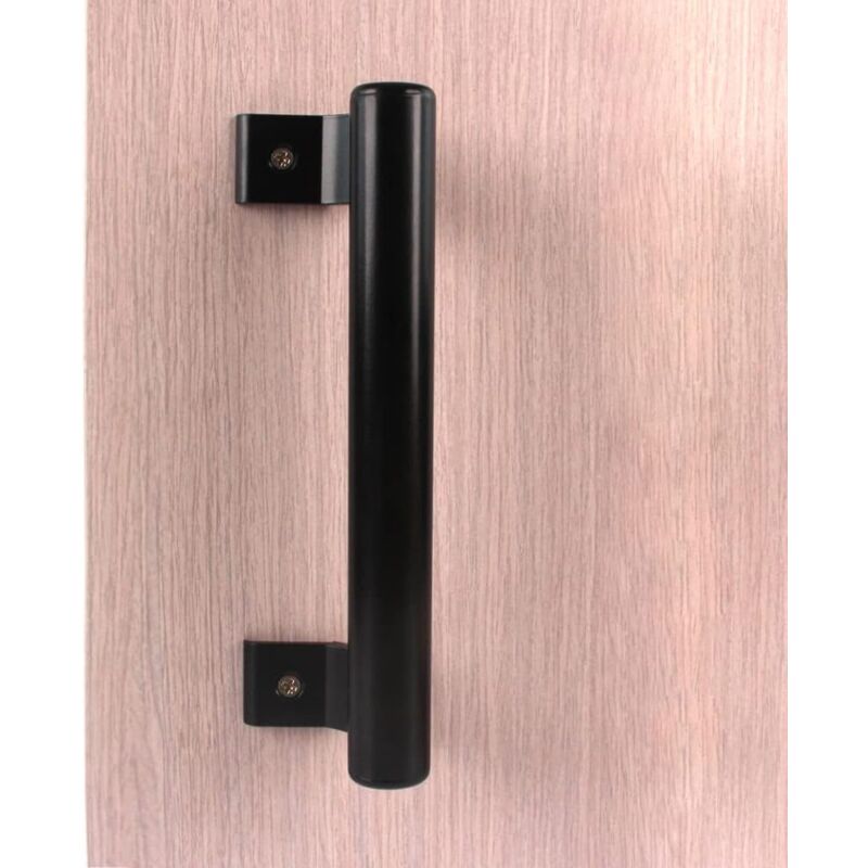 2 pcs 8" Aluminum Sliding Door Handle, Modern Metal Handle For Balcony Glass Doors, Bathroom Sliding Doors, Etc.
