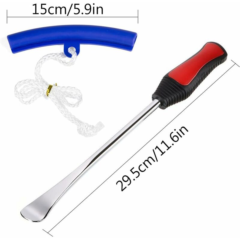 Spoons Tire Lever Tool 3 Spoons Pneumatic Tool Lever With 3 Rim Protectors For Car Motorcycle Accessory