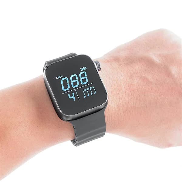 Portable Metronome Smart Adjustable Vibrating Bracelet Musical Instrument Metronome