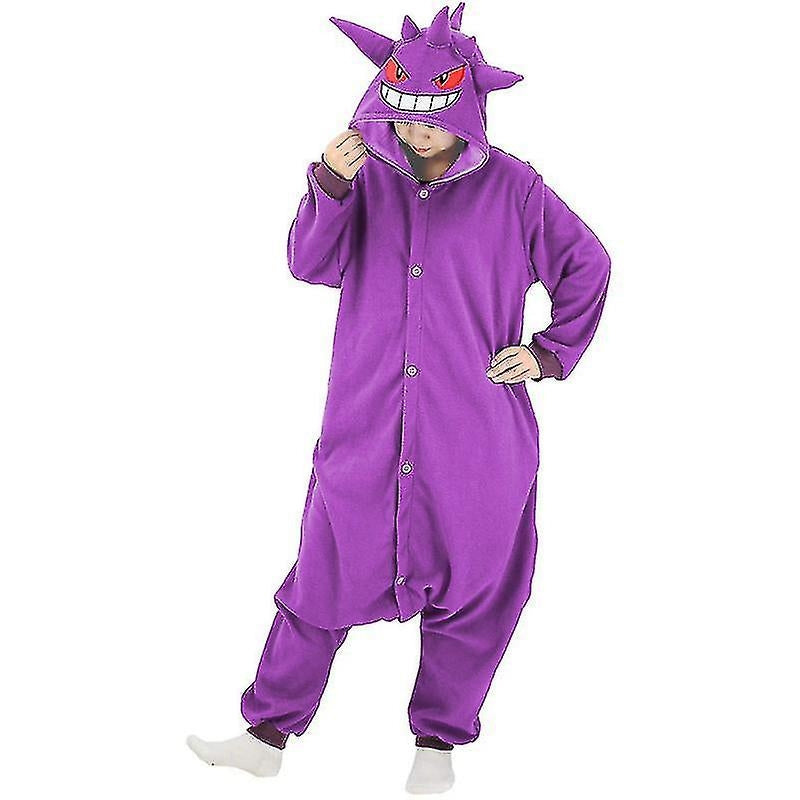 Gengar Halloween Christmas Onesie Pajamas Costume for Men Women - Kigurumi by WELLNGS