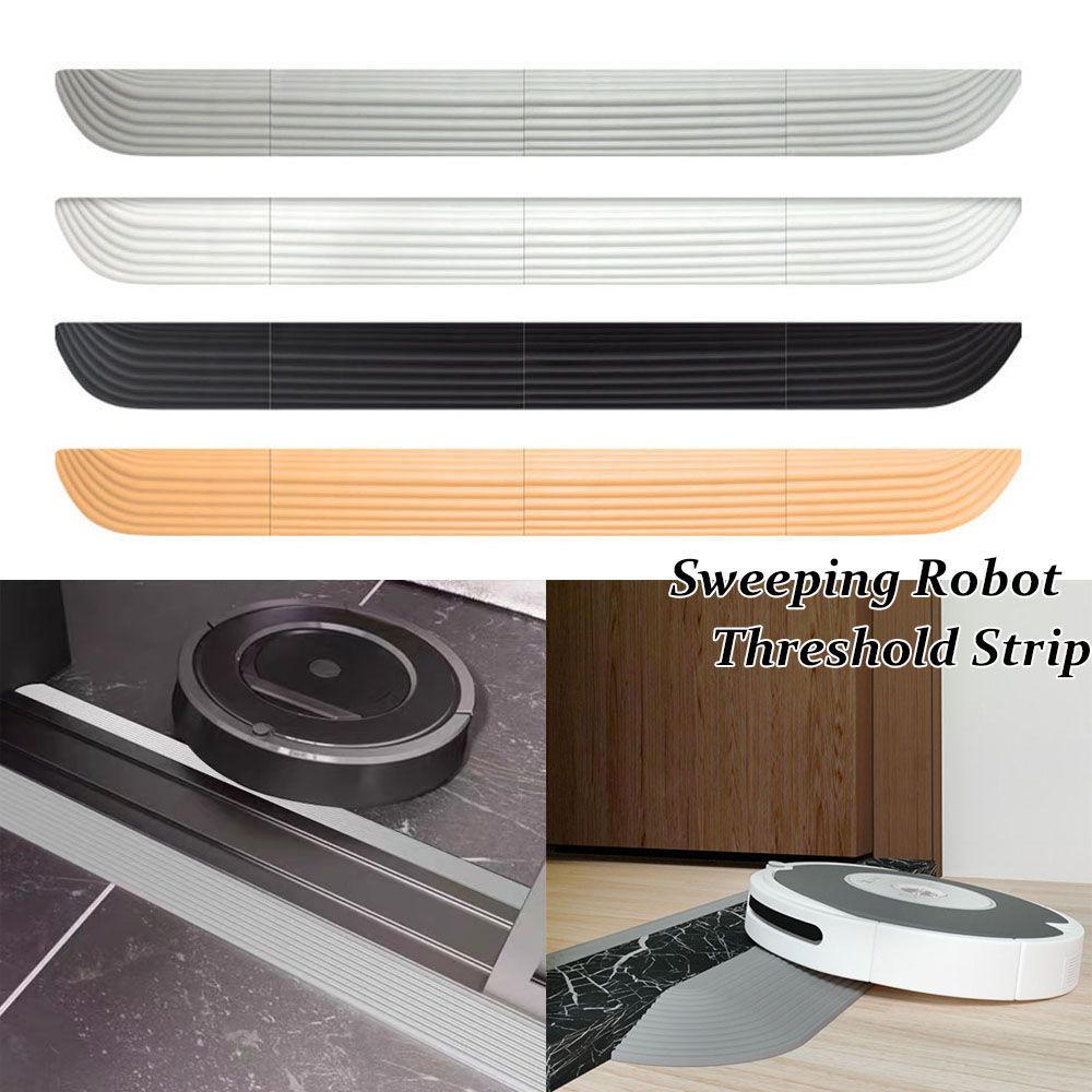 Threshold strip for robot vacuum cleaner beige