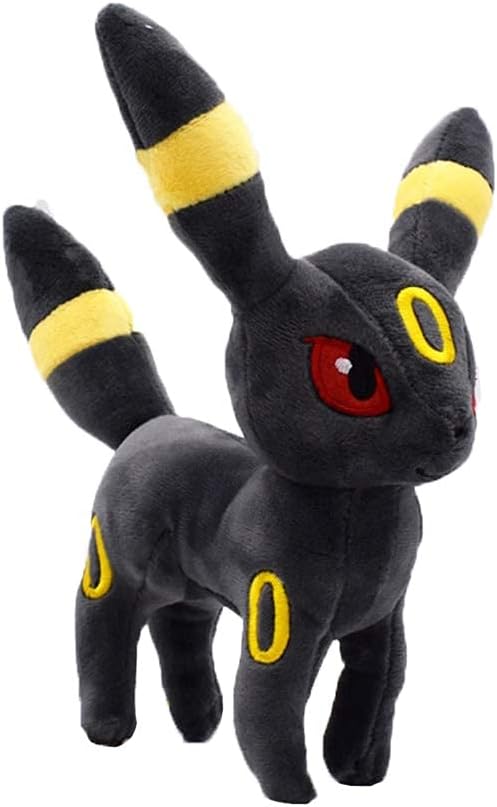 Umbreon Plush Soft Toy Pokemon Eevee Evolution Stuffed Animal for Kids