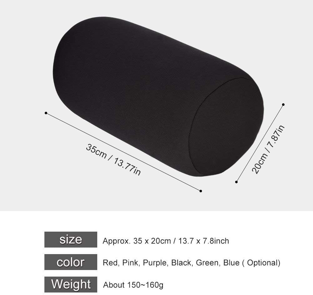 Micro Mini Pillow for Car and Travel - Compact Roll Pillow