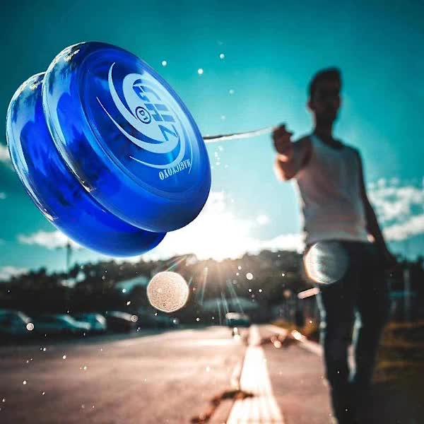 Responsive Yo-Yo with Bag Strings Gloves Beginner Set