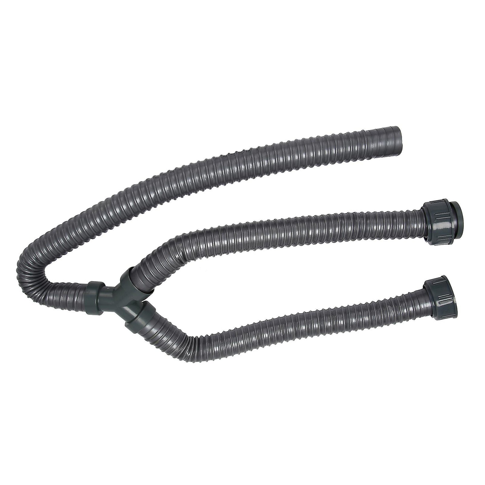 Washing Machine PVC Y-Shaped Drain Hose 1m Pipe Connector