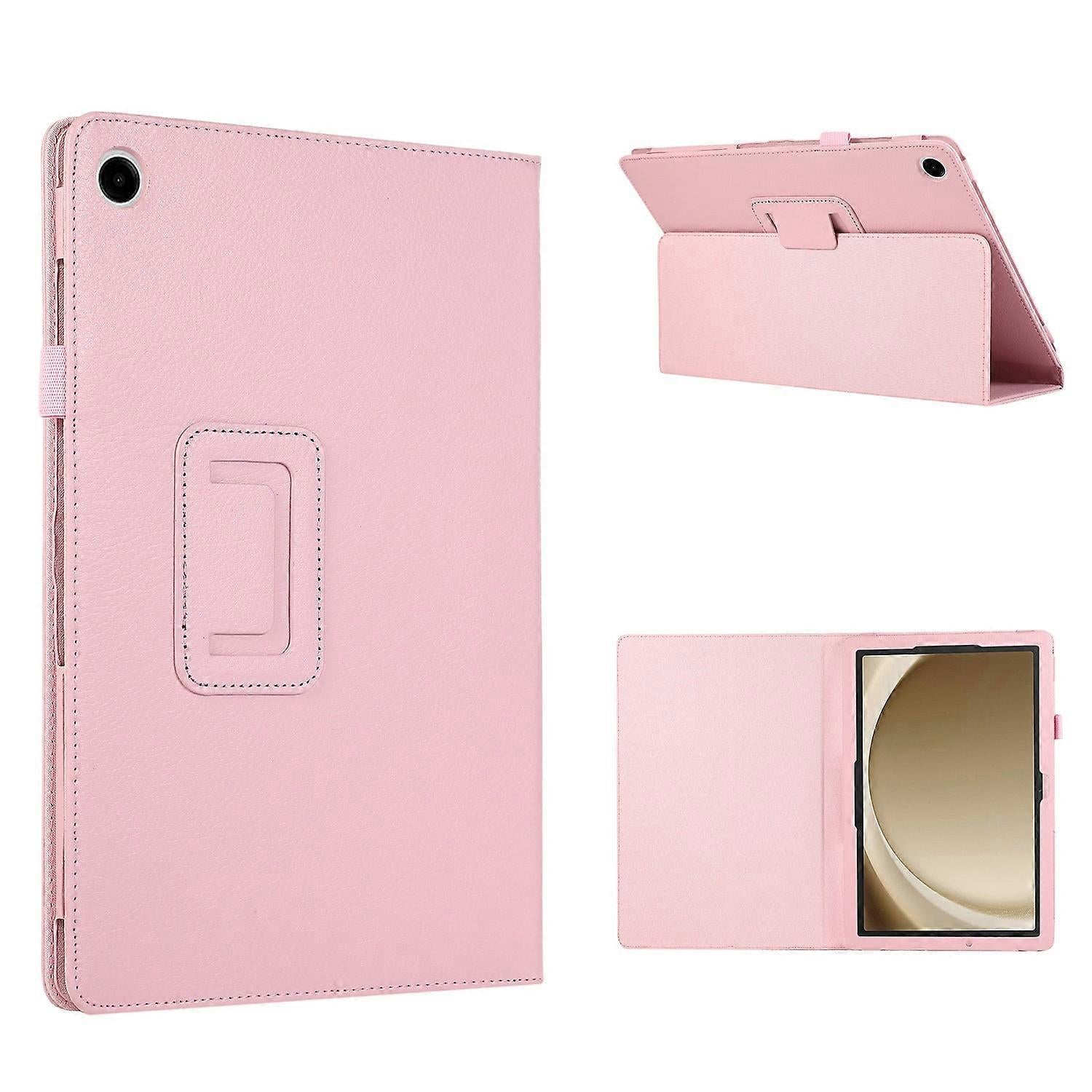 Compatible with Samsung Galaxy Tab A9+ Case Scratch Resistant Leather Protective Cover Multicolor Style E